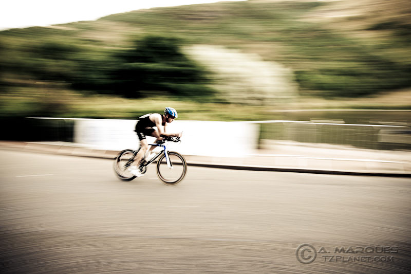 Cyclist at the 2010 GE Edinburgh ITU Duathlon World Championship