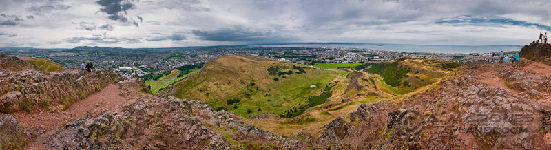 West Edinburgh from Arthur's Seat