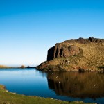 Dunsapie Loch in Autumn